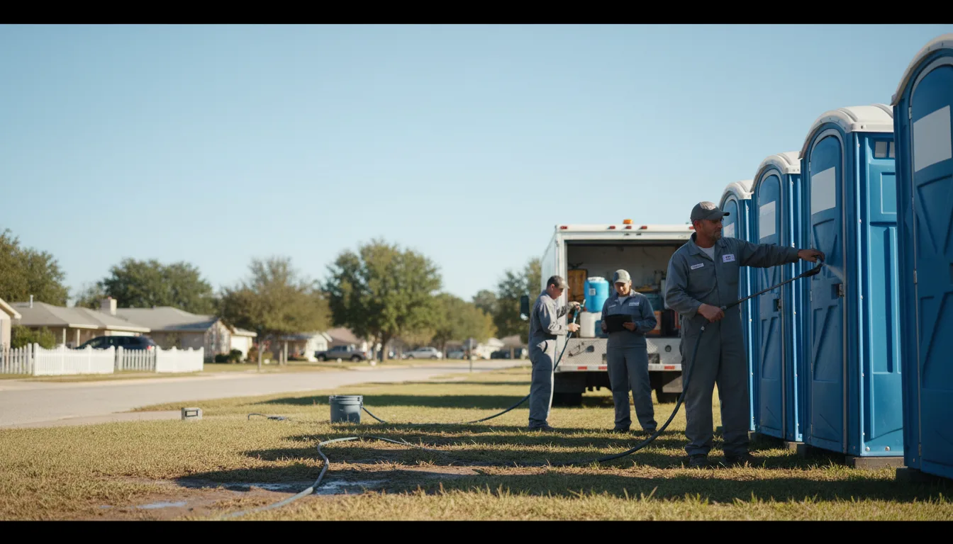 Long-Term Portable Toilet Rental in Augusta, AR near me
